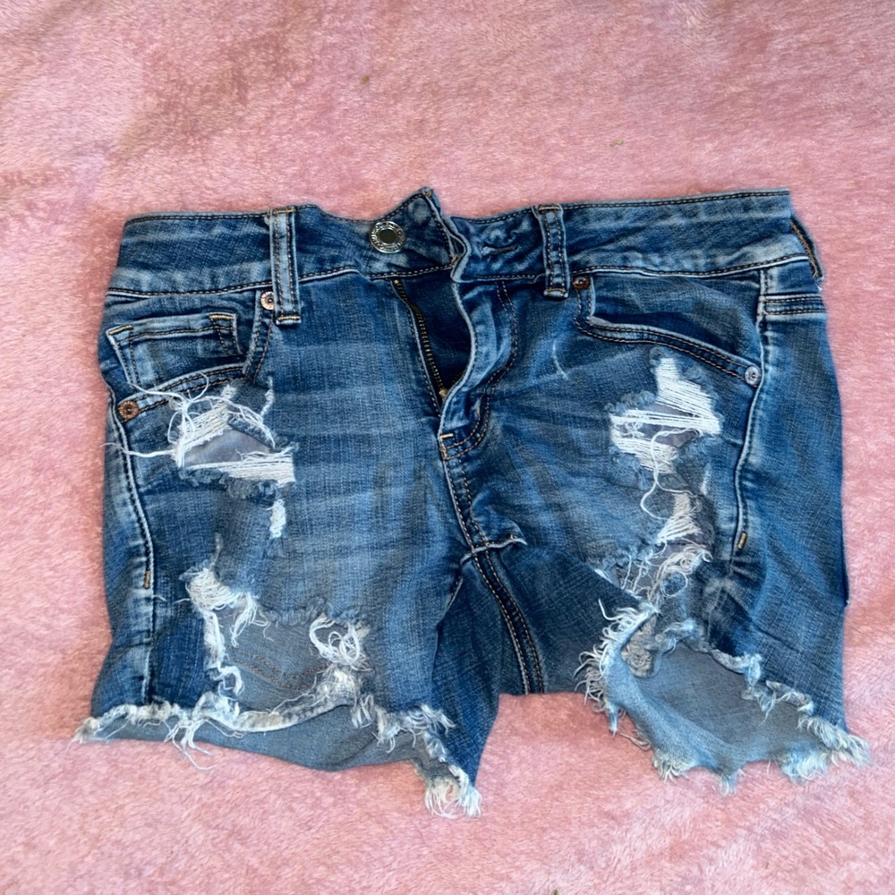 American Eagle Distressed Shorts